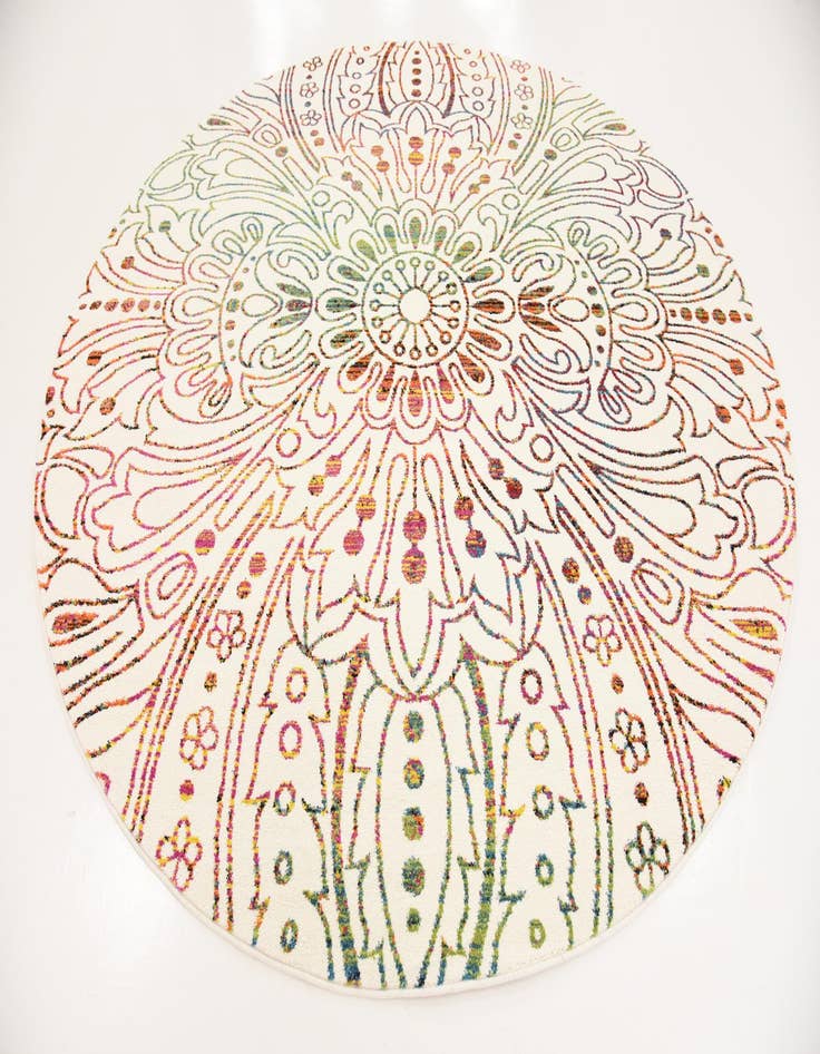 Detail image of  8' x 8' Tuscany Round Rug