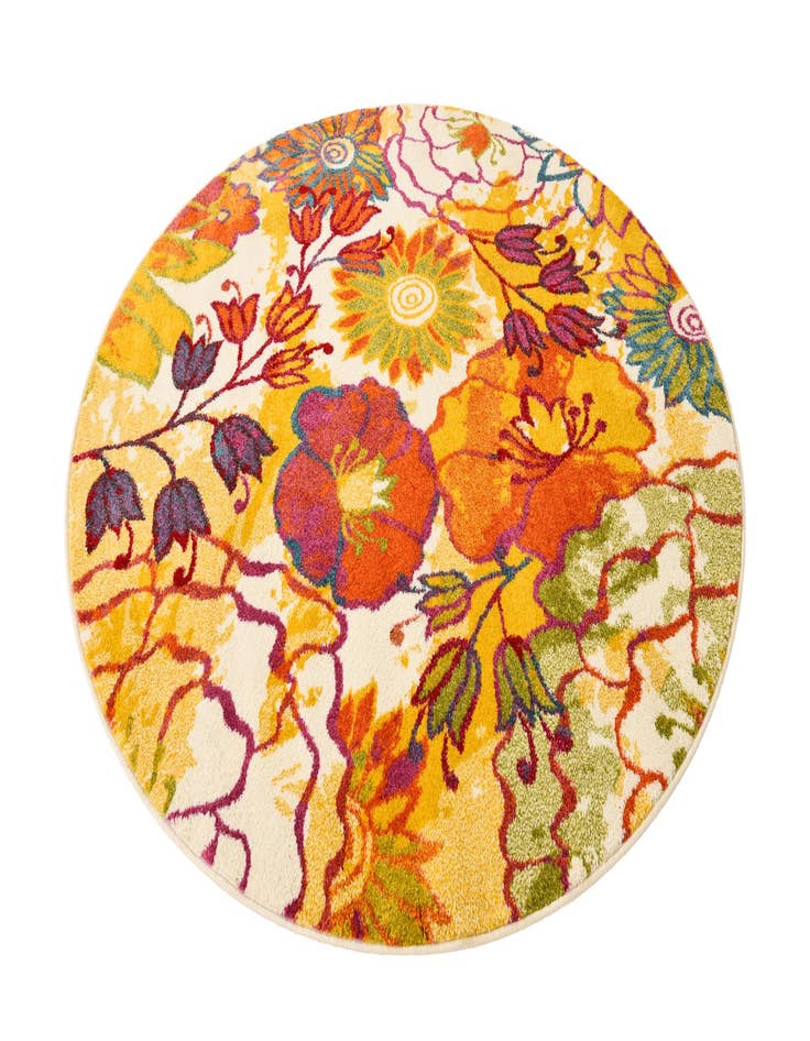 Detail image of  6' x 6' Tuscany Round Rug