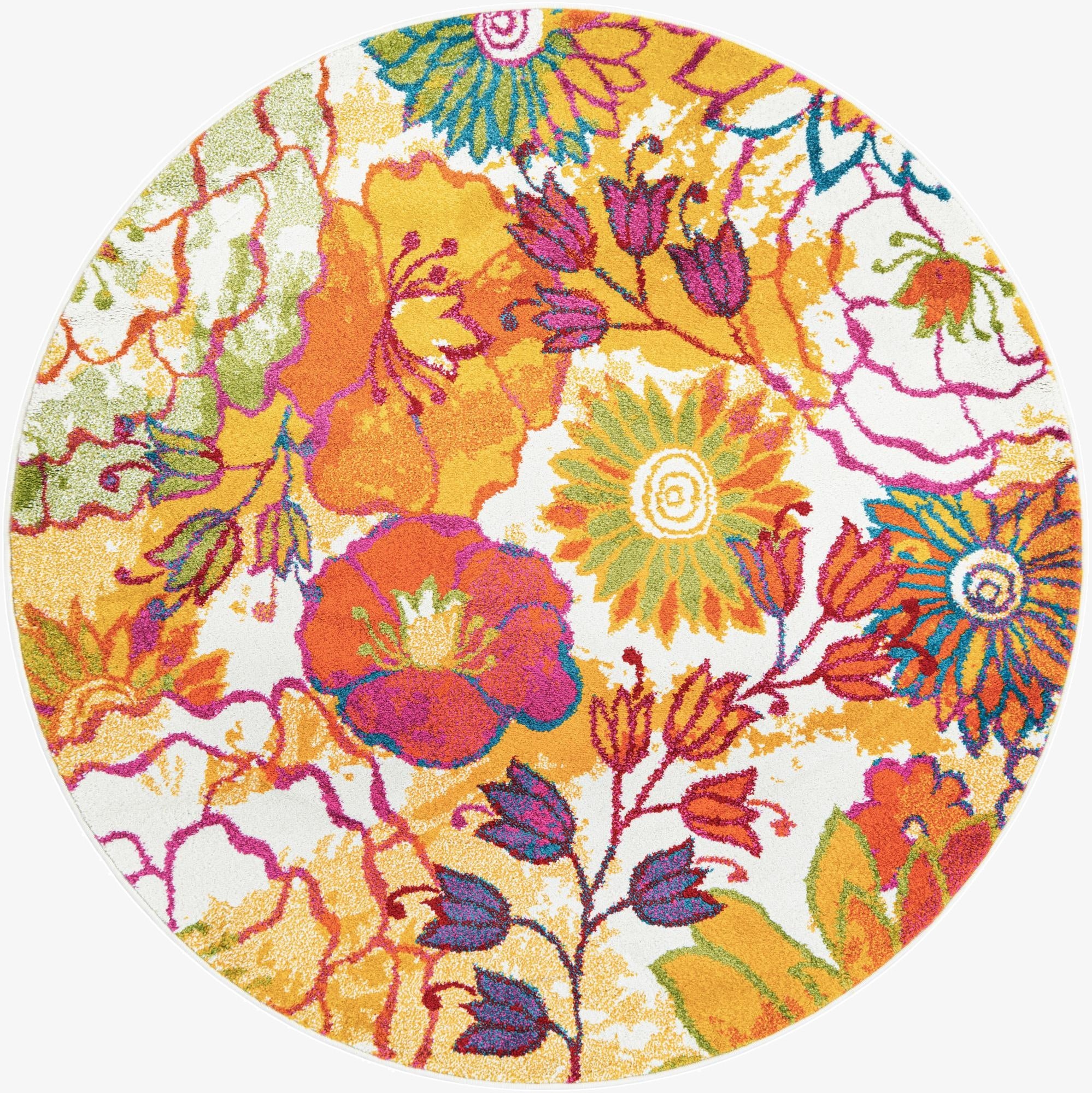  6' x 6' Tuscany Round Rug