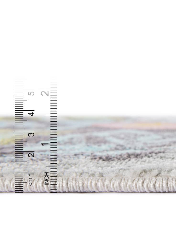 Detail image of  2' 2 x 2' 2 Rabbit Whimsy Kids Round Rug