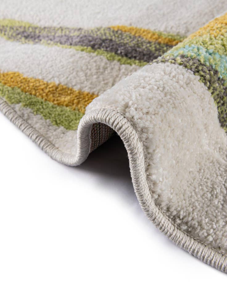 Detail image of  2' 2 x 2' 2 Rabbit Whimsy Kids Round Rug