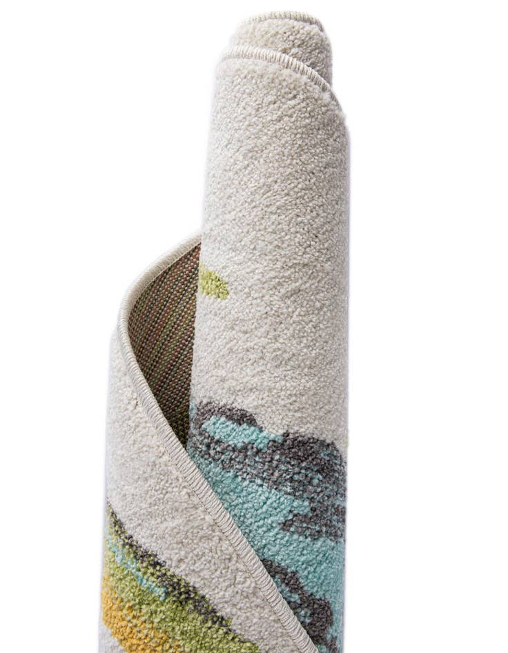 Detail image of  2' 2 x 2' 2 Rabbit Whimsy Kids Round Rug