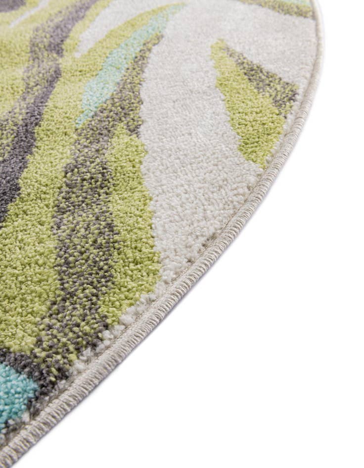 Detail image of  2' 2 x 2' 2 Rabbit Whimsy Kids Round Rug