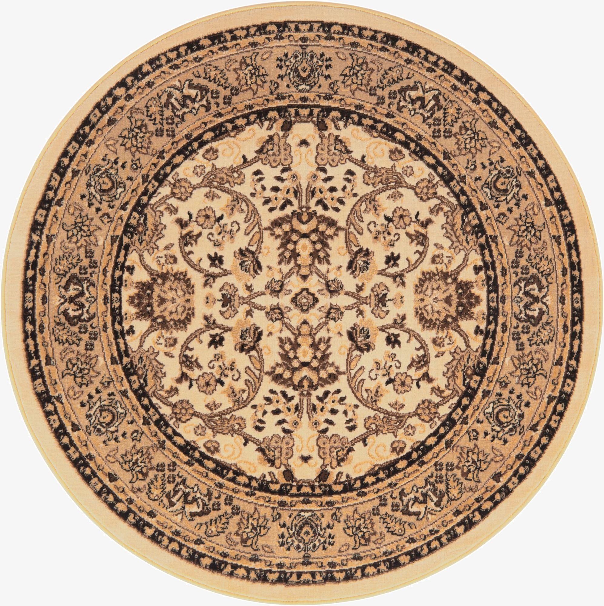  5' 3 x 5' 3 Yasmin Round Rug