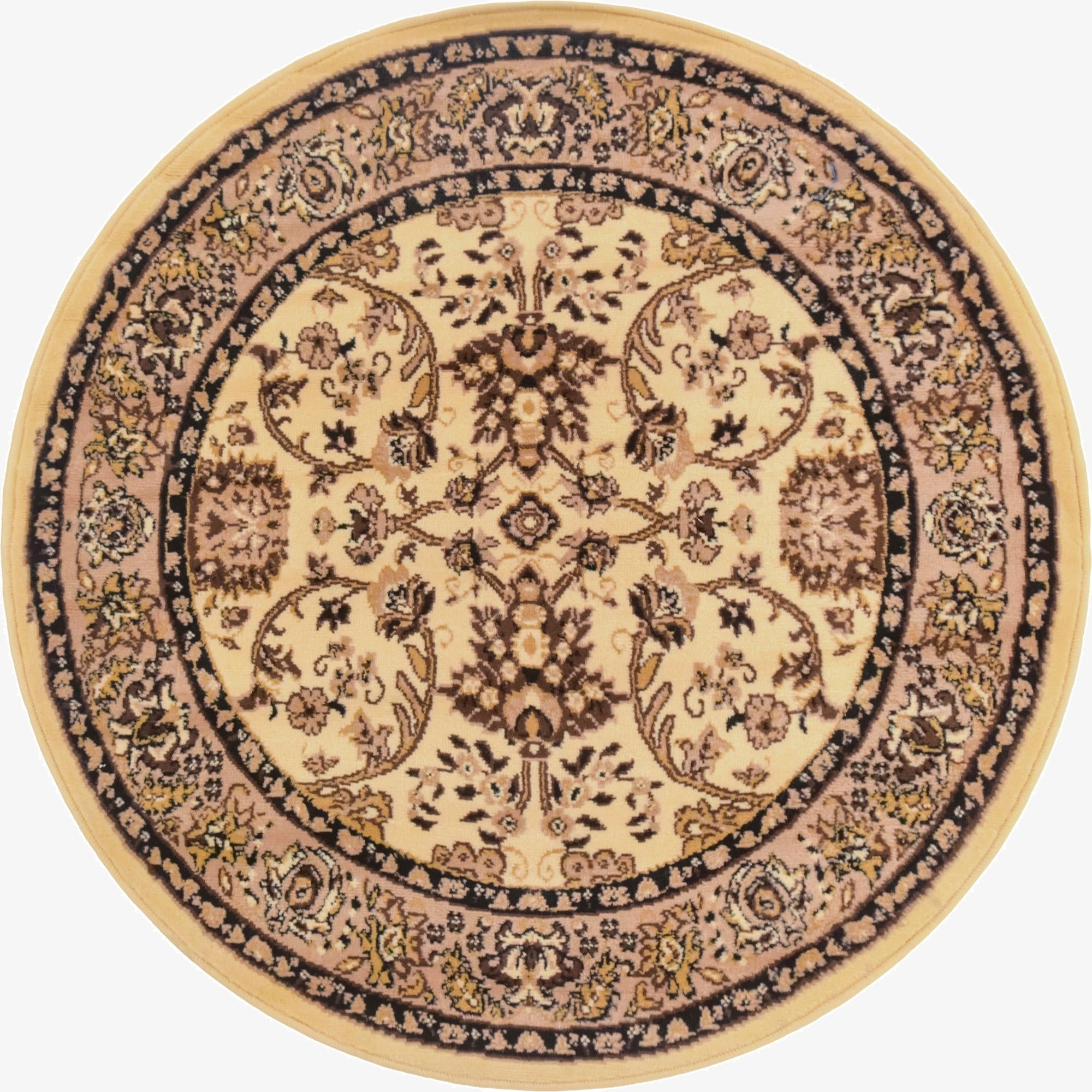  4' x 4' Yasmin Round Rug