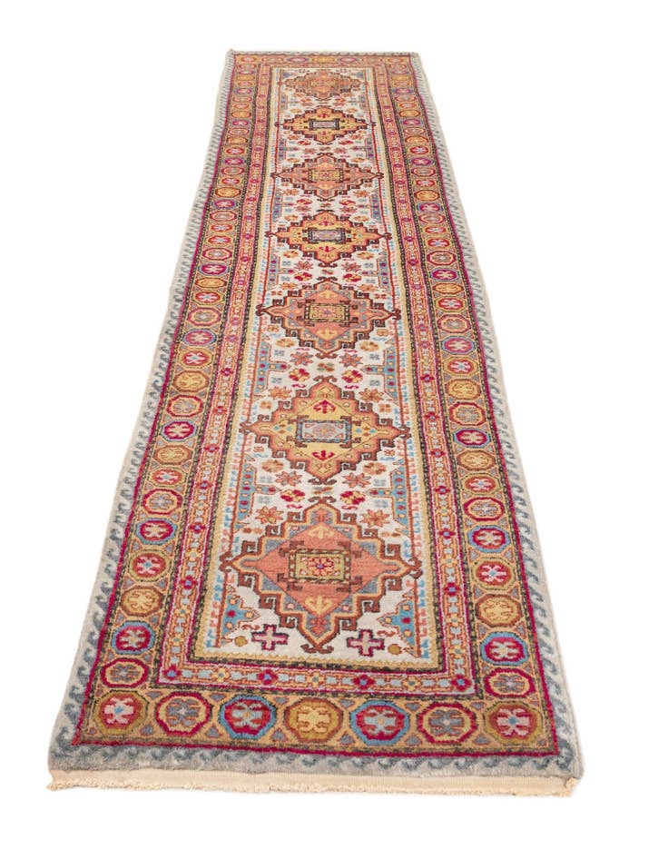 Detail image of  2' 4 x 10' 11  Hand Knotted Anatolian Wool Runner Rug