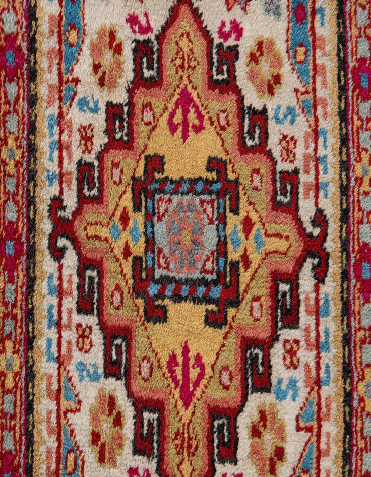 Detail image of  2' 4 x 10' 11  Hand Knotted Anatolian Wool Runner Rug