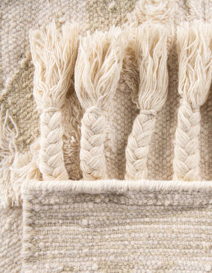 Detail image of  2' 2 x 8' 2  Hand Woven Arizona Wool Runner Rug