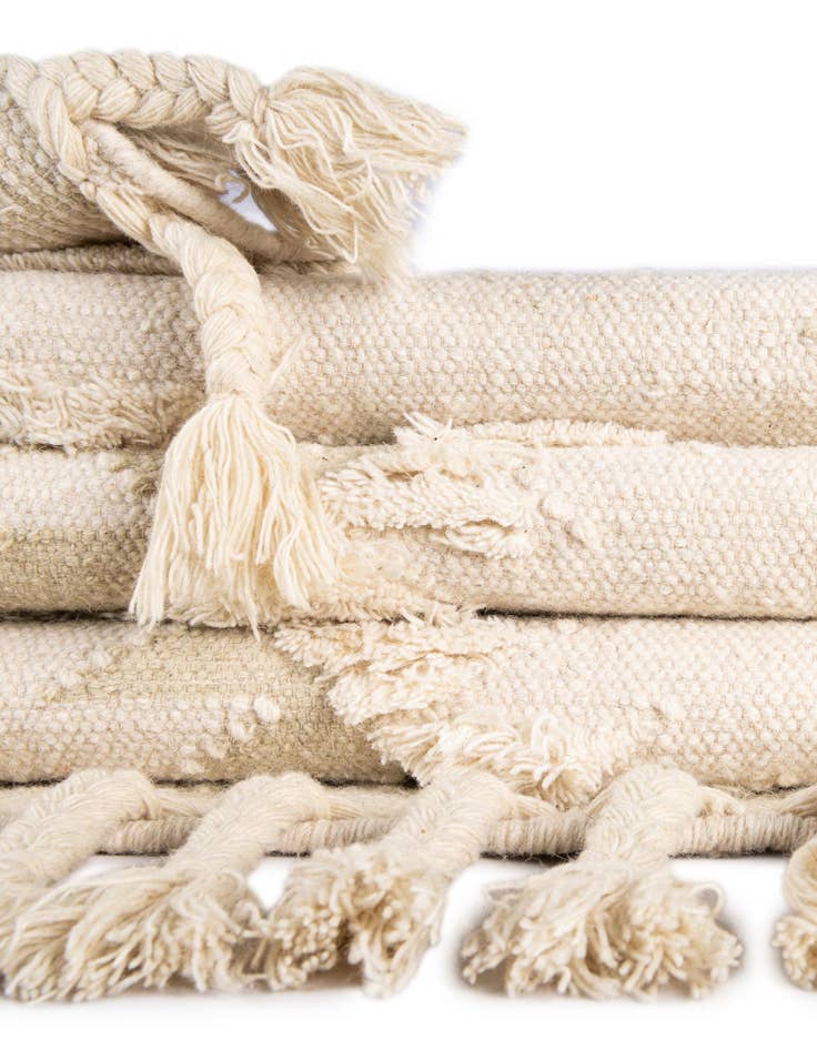 Detail image of  2' 2 x 8' 2  Hand Woven Arizona Wool Runner Rug