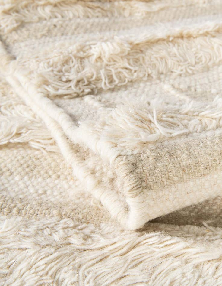 Detail image of  2' 2 x 8' 2  Hand Woven Arizona Wool Runner Rug