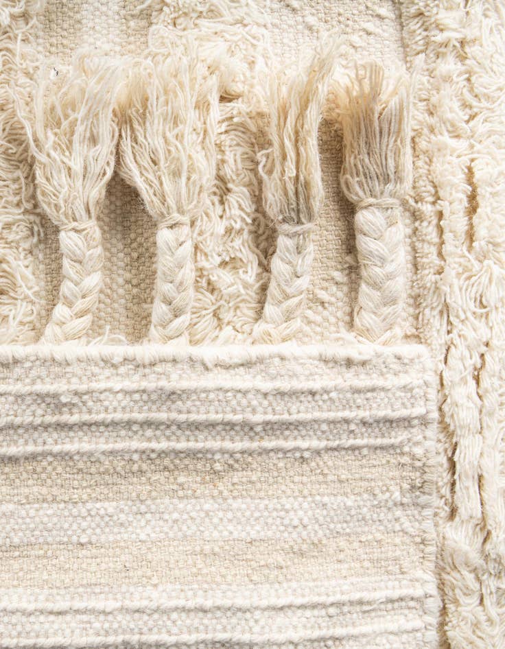 Detail image of  2' 2 x 8' 2  Hand Woven Arizona Wool Runner Rug