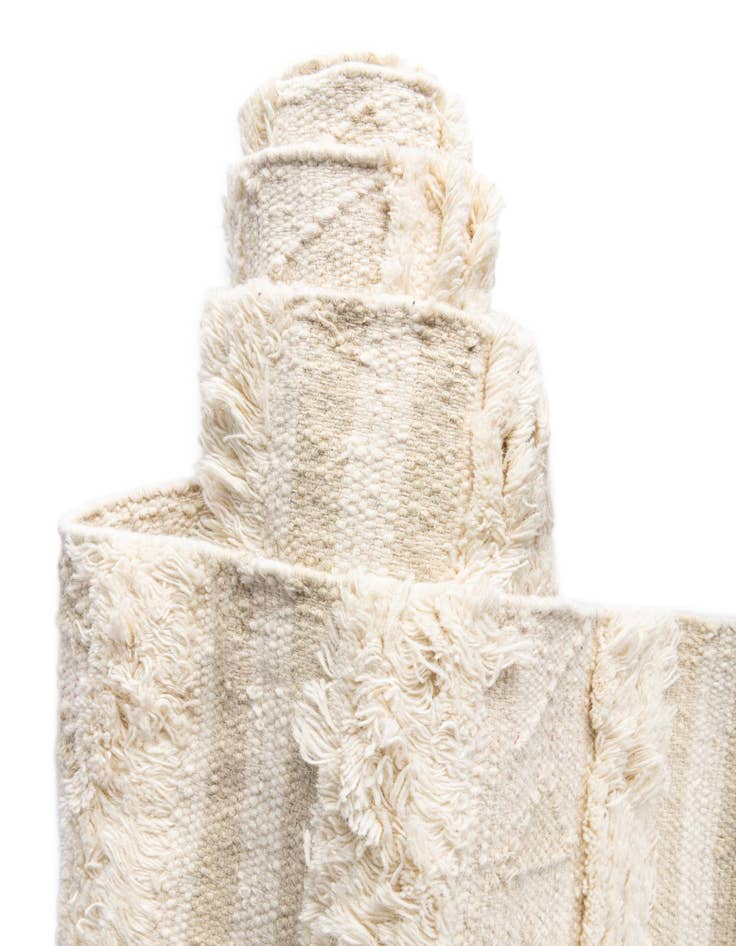 Detail image of  2' 2 x 8' 2  Hand Woven Arizona Wool Runner Rug