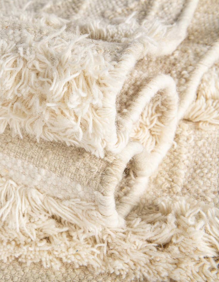 Detail image of  2' 2 x 8' 2  Hand Woven Arizona Wool Runner Rug