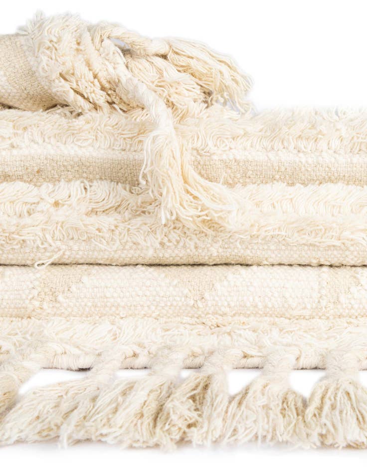 Detail image of  2' 2 x 8' 2  Hand Woven Arizona Wool Runner Rug