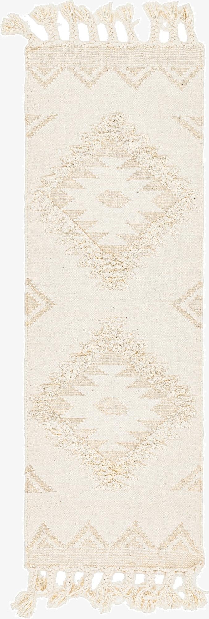 2' 2 x 6' 1  Hand Woven Arizona Wool Runner Rug