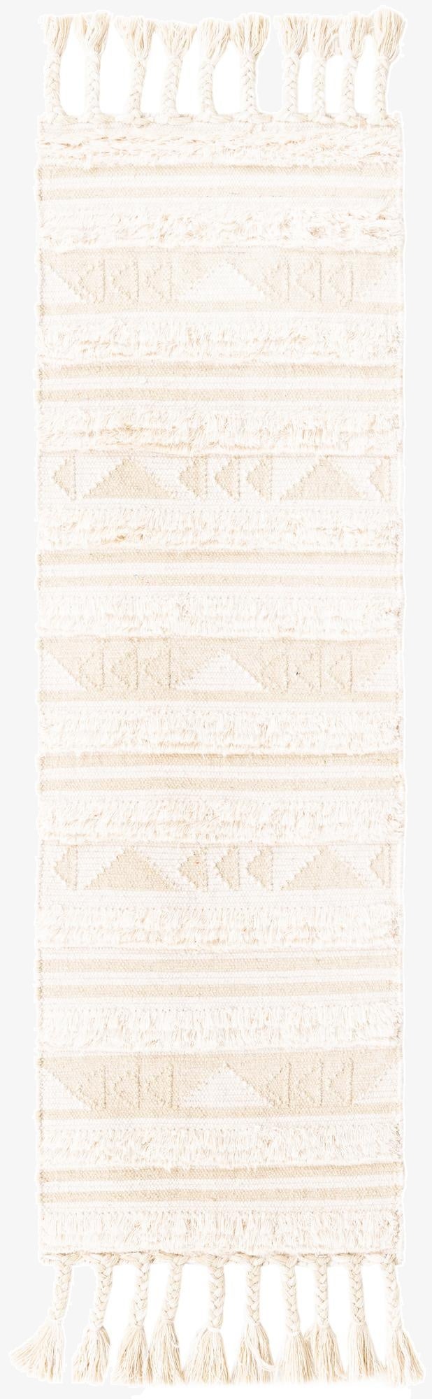  2' 2 x 6' 1  Hand Woven Arizona Wool Runner Rug