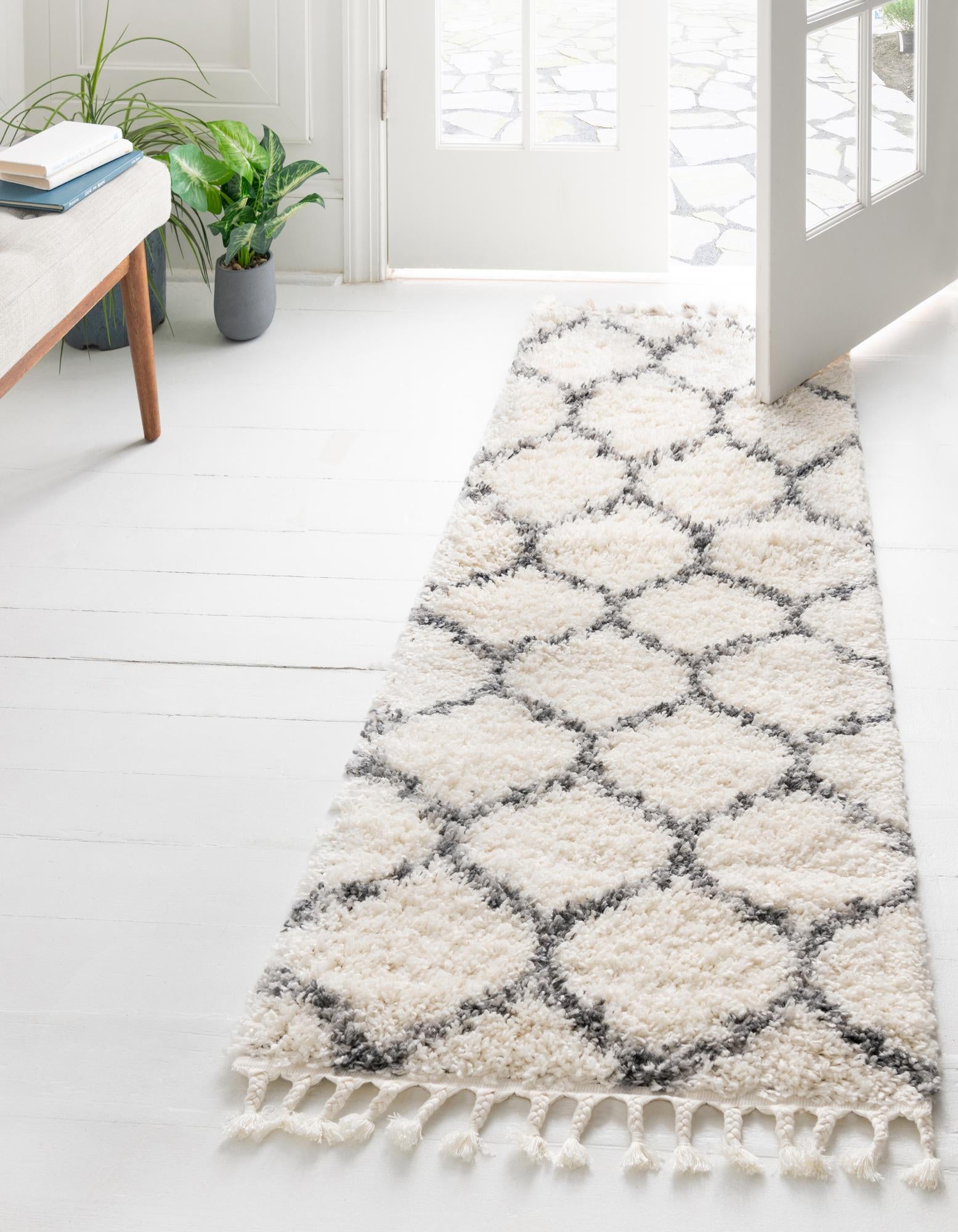  2' 2 x 6' Athena Shag Runner Rug