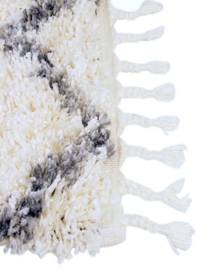 Detail image of  2' 7 x 8' 2 Athena Shag Runner Rug