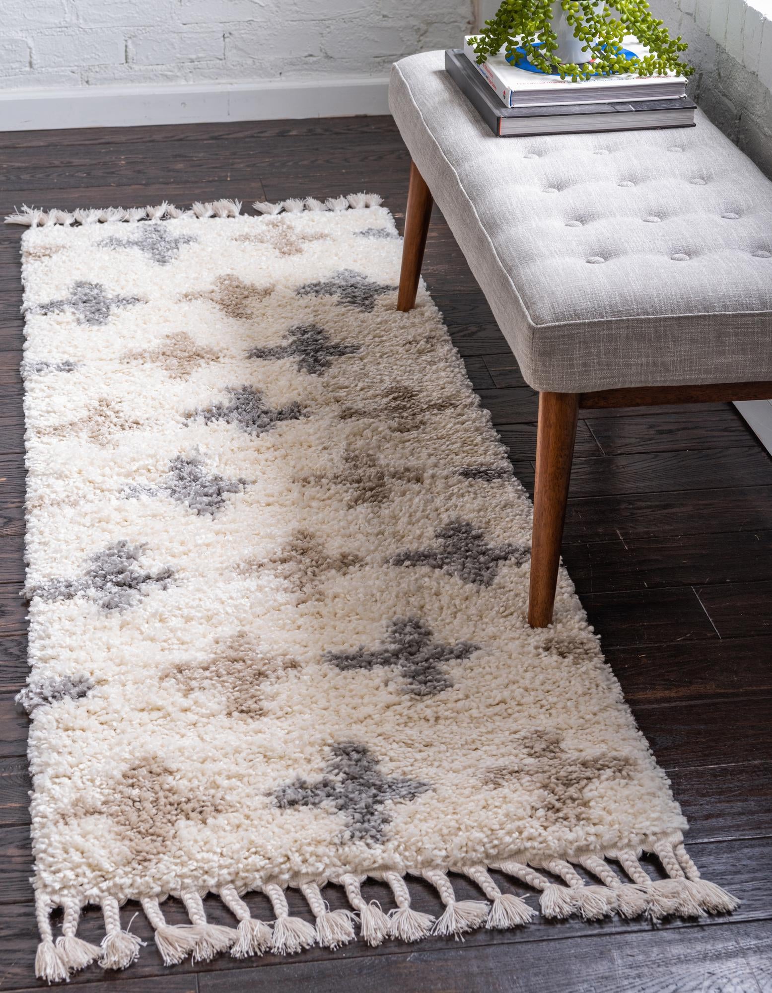  2' 2 x 6' Athena Shag Runner Rug
