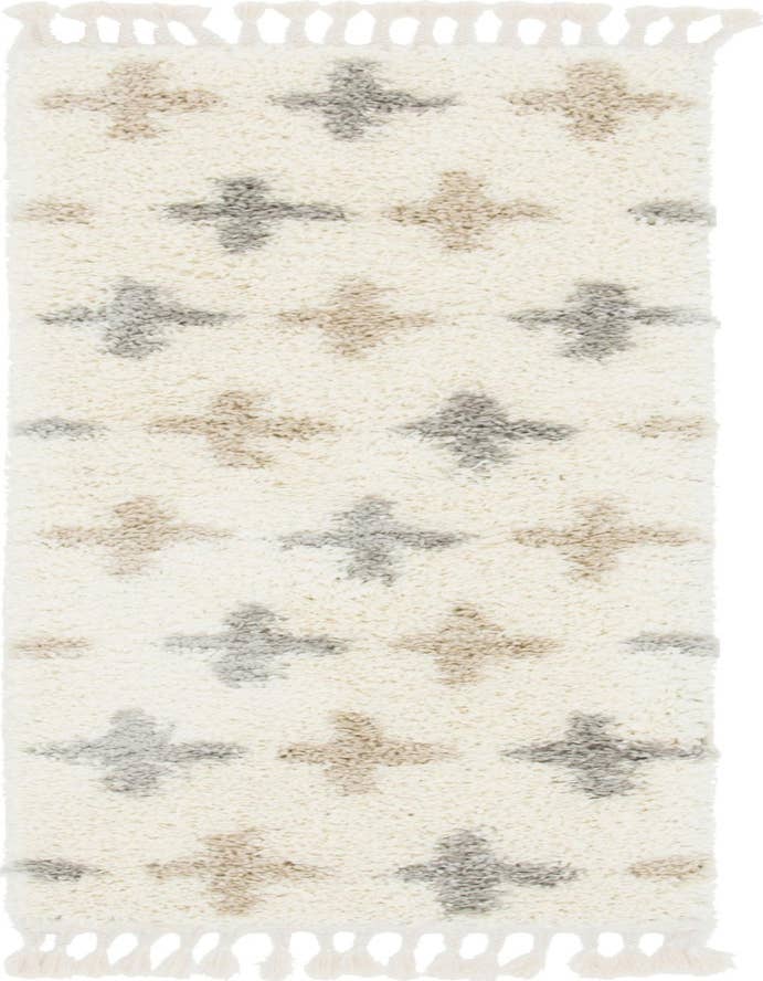 Detail image of 2' 2 x 6' Athena Shag Runner Rug