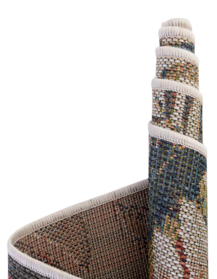 Detail image of  2' x 6'  Washable Baja Indoor / Outdoor Runner Rug