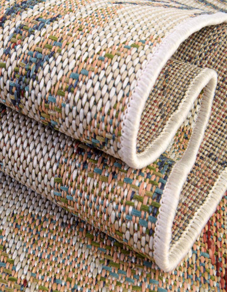 Detail image of  2' x 6'  Washable Baja Indoor / Outdoor Runner Rug