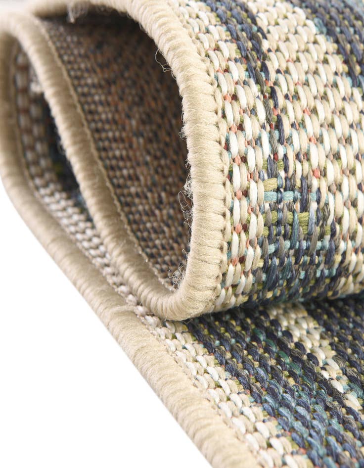 Detail image of  2' x 7' 10  Washable Baja Indoor / Outdoor Runner Rug