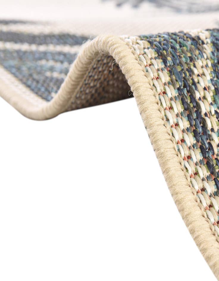 Detail image of  2' x 7' 10  Washable Baja Indoor / Outdoor Runner Rug