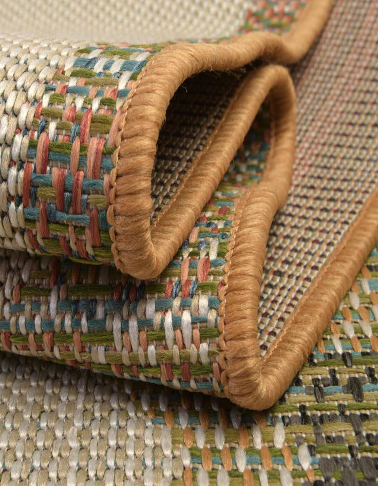 Detail image of  2' x 4'  Washable Baja Indoor / Outdoor Runner Rug