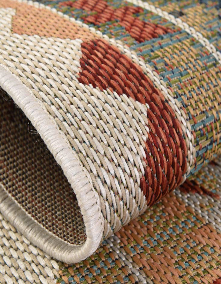 Detail image of  2' x 7' 10  Washable Baja Indoor / Outdoor Runner Rug