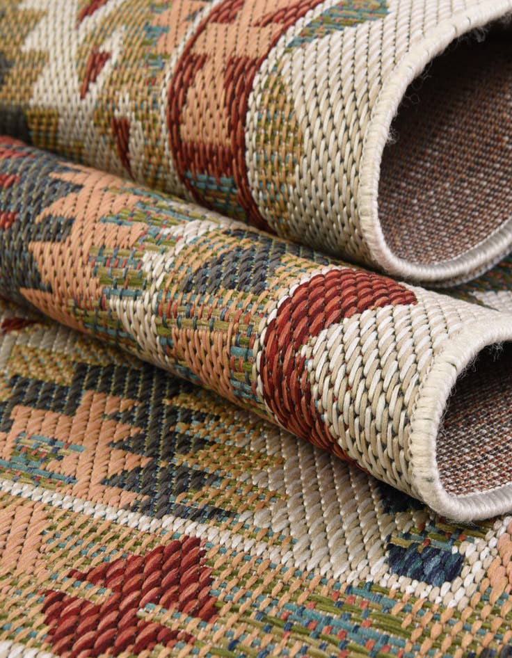 Detail image of  2' x 7' 10  Washable Baja Indoor / Outdoor Runner Rug