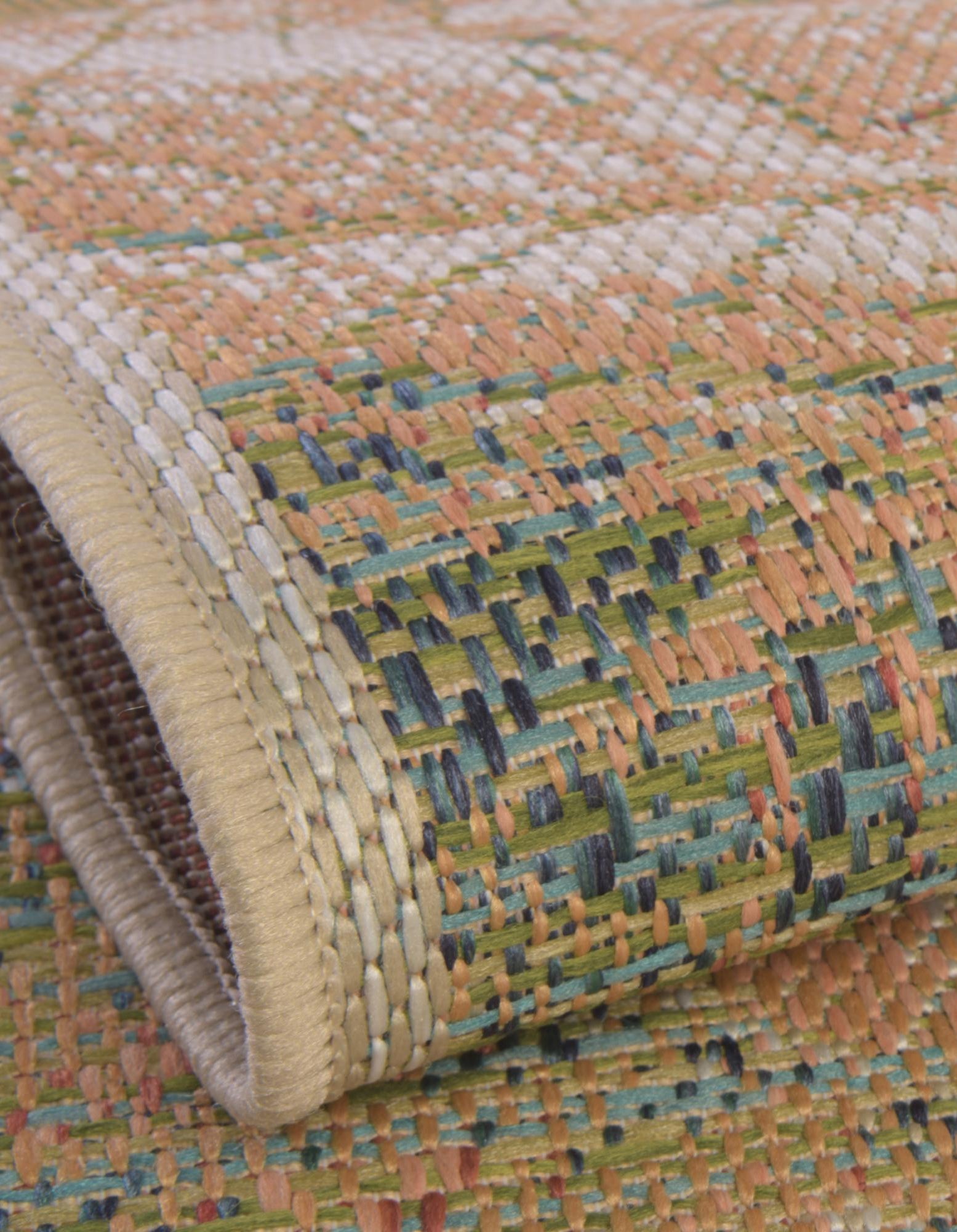 Ivory 2' x 4' Baja Indoor / Outdoor Runner Rug | Rugs.com