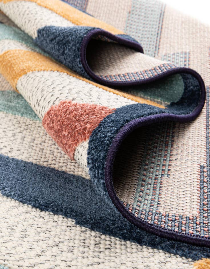 Detail image of  2' x 10'  Washable Belize Indoor / Outdoor Runner Rug