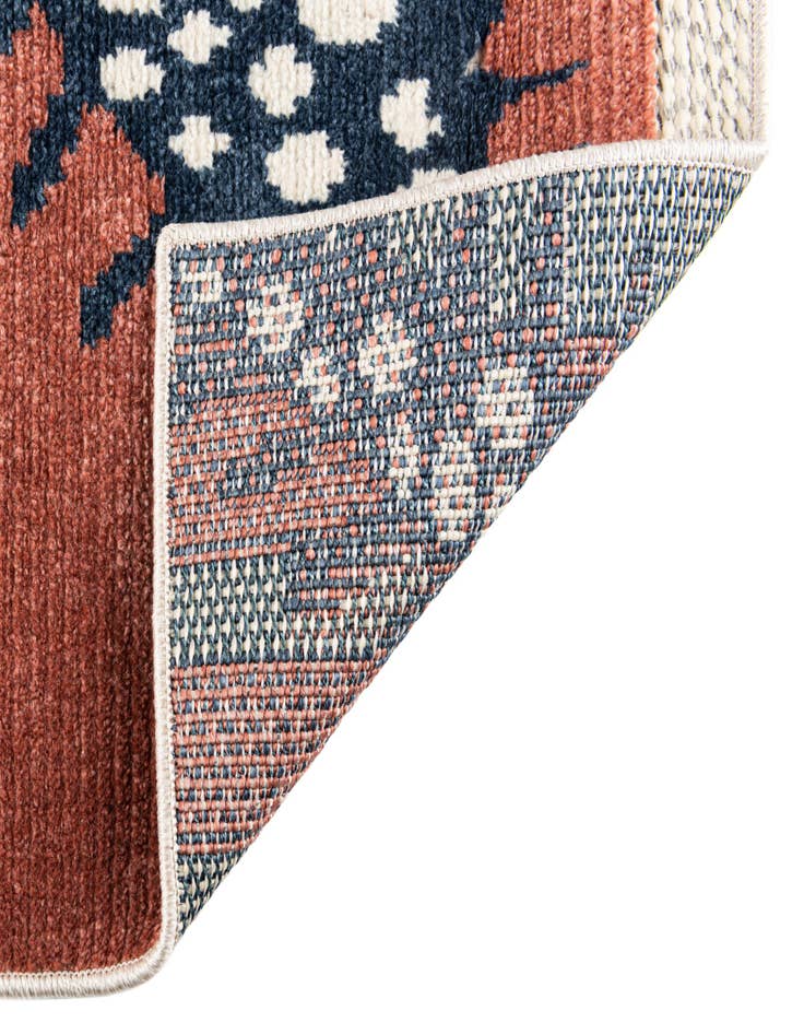 Detail image of  2' x 6'  Washable Belize Indoor / Outdoor Runner Rug