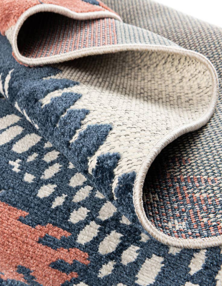Detail image of  2' x 6'  Washable Belize Indoor / Outdoor Runner Rug