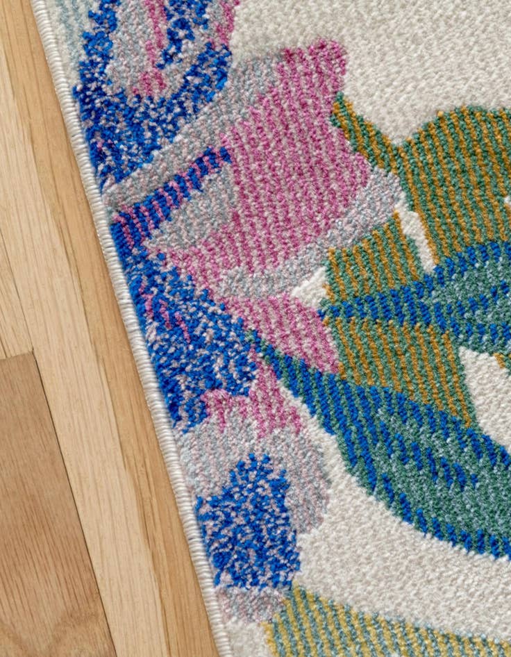 Detail image of  2' x 6' Blossom Runner Rug