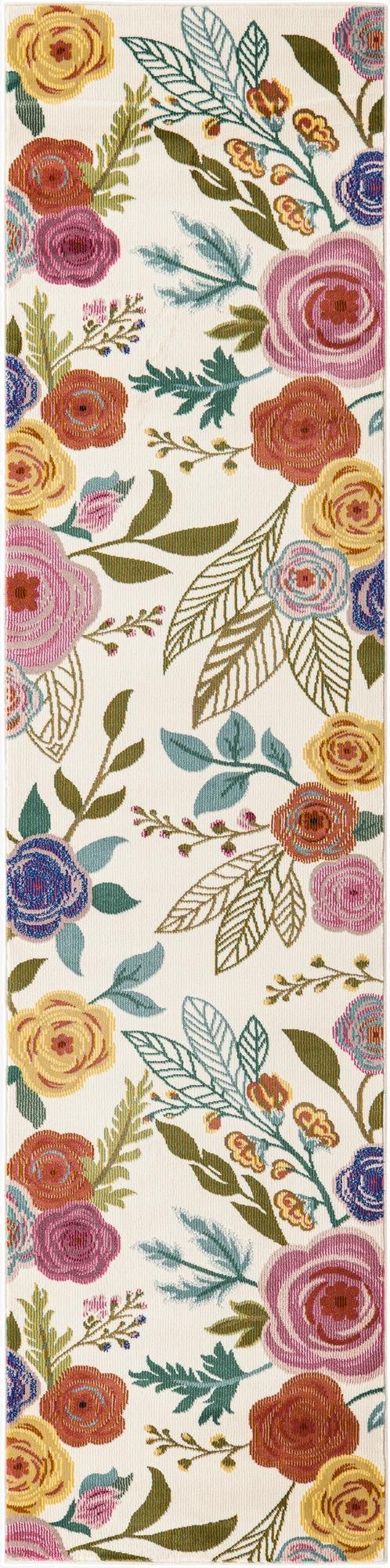 2' 7 x 10' Blossom Runner Rug