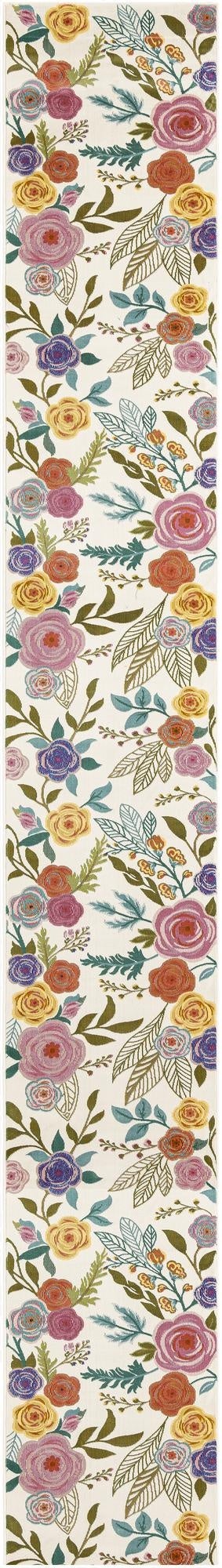  2' 7 x 19' 8 Blossom Runner Rug