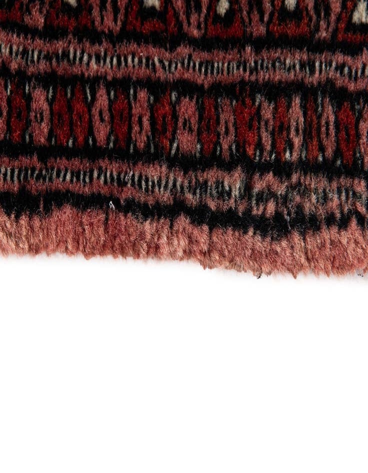 Detail image of  3' 3 x 10' 2  Hand Knotted Bokhara Oriental Wool Runner Rug