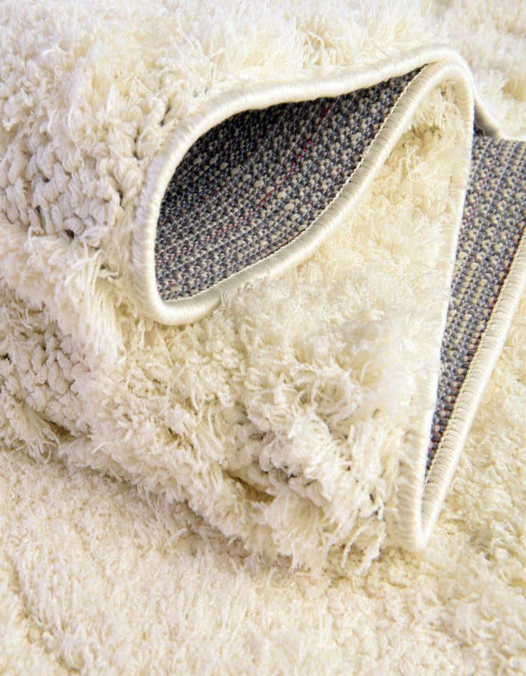 Detail image of  2' 7 x 10' Botanical Shag Runner Rug