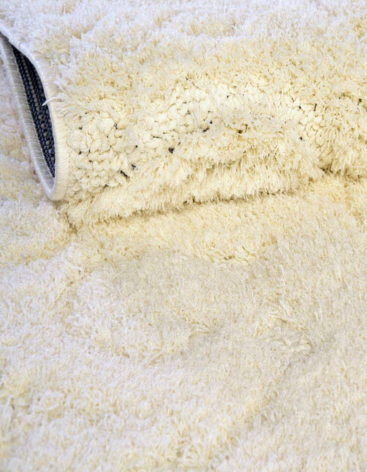 Detail image of  2' 7 x 10' Botanical Shag Runner Rug