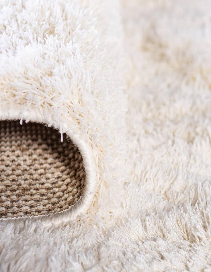 Detail image of  2' 7 x 10' Botanical Shag Runner Rug