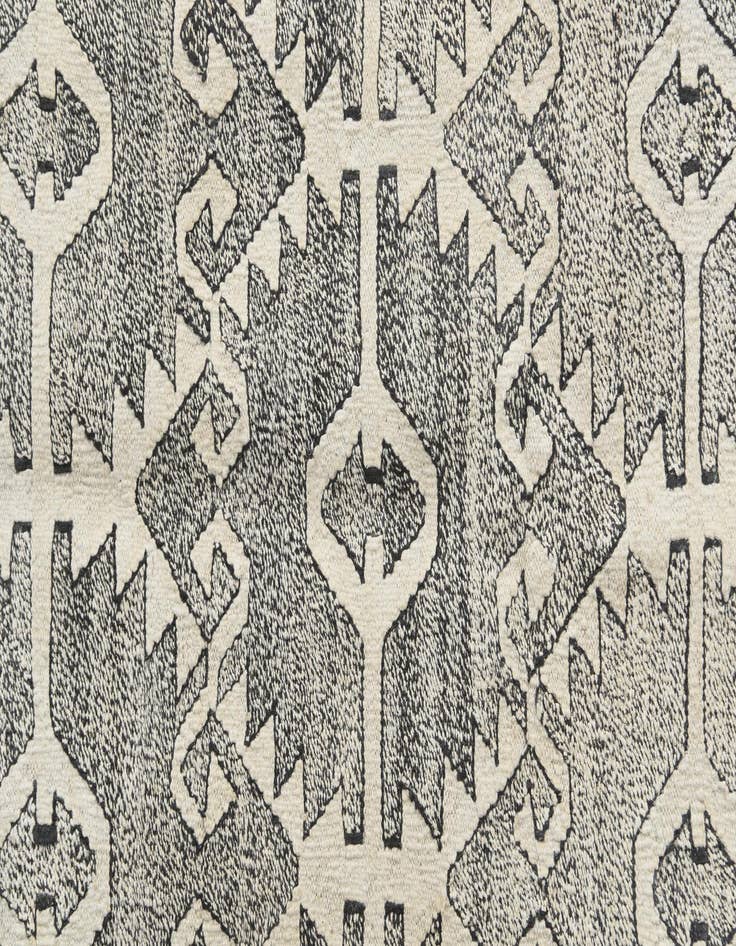 Detail image of  2' 6 x 8' 2  Hand Woven Darya Wool Runner Rug