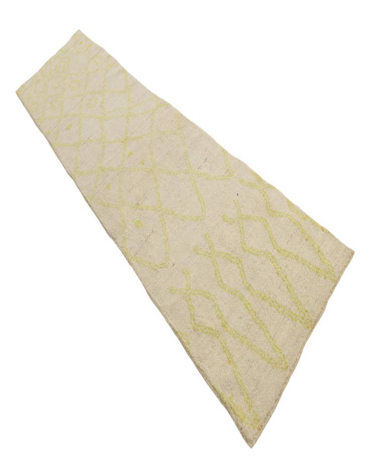 Detail image of  2' 4 x 9' 10  Hand Knotted Darya Wool Runner Rug