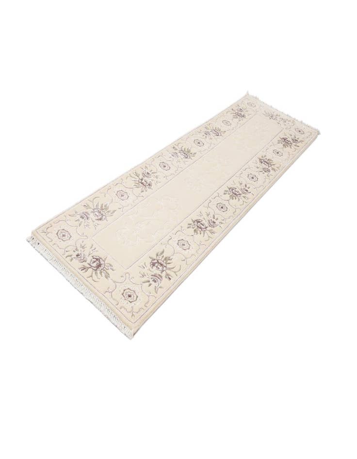 Detail image of  2' 7 x 9' 7  Hand Knotted Darya Wool Runner Rug