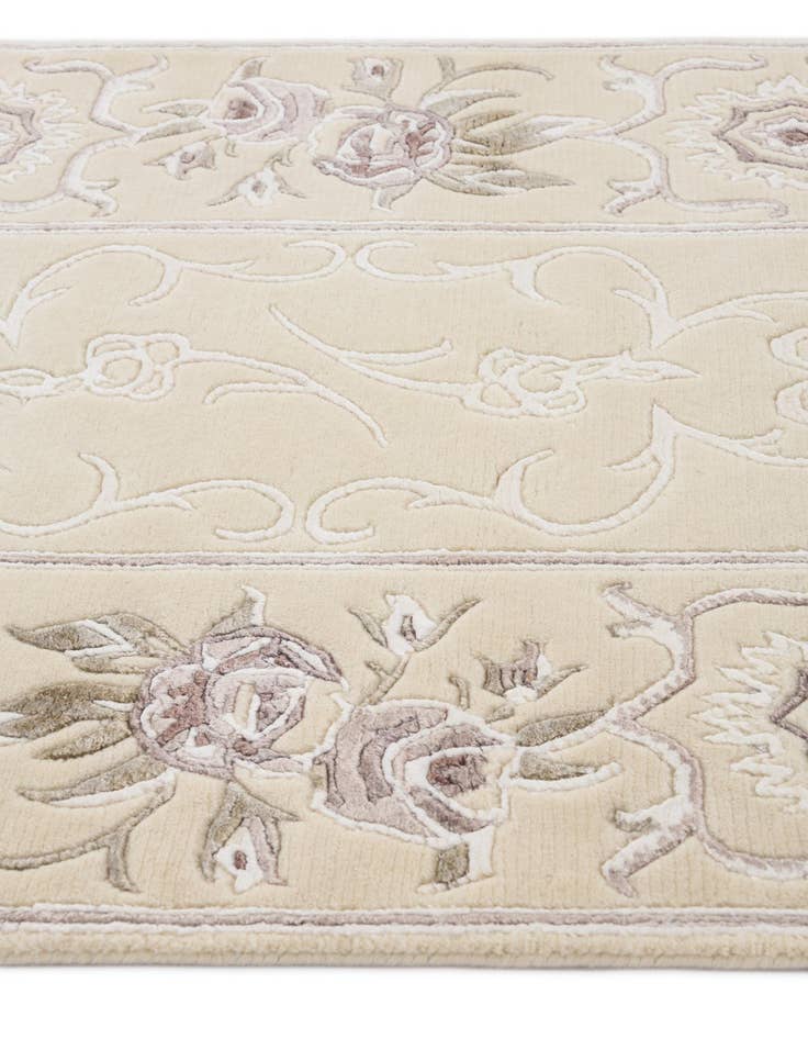 Detail image of  2' 7 x 9' 7  Hand Knotted Darya Wool Runner Rug