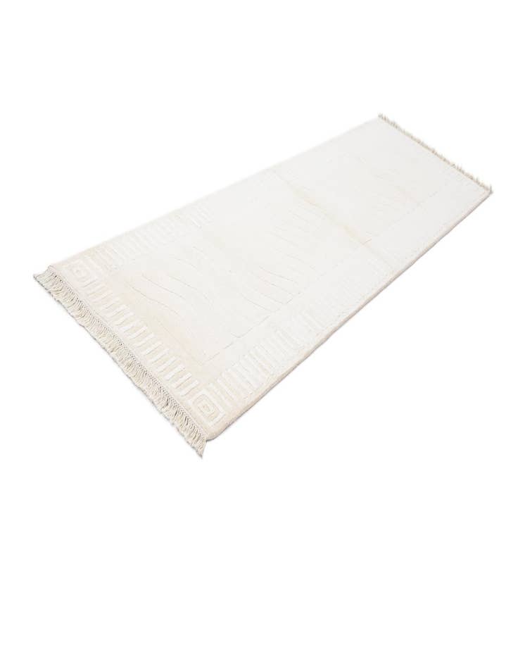 Detail image of  2' 9 x 10'  Hand Knotted Darya Wool Runner Rug