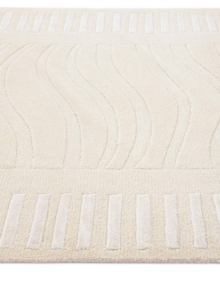 Detail image of  2' 9 x 10'  Hand Knotted Darya Wool Runner Rug