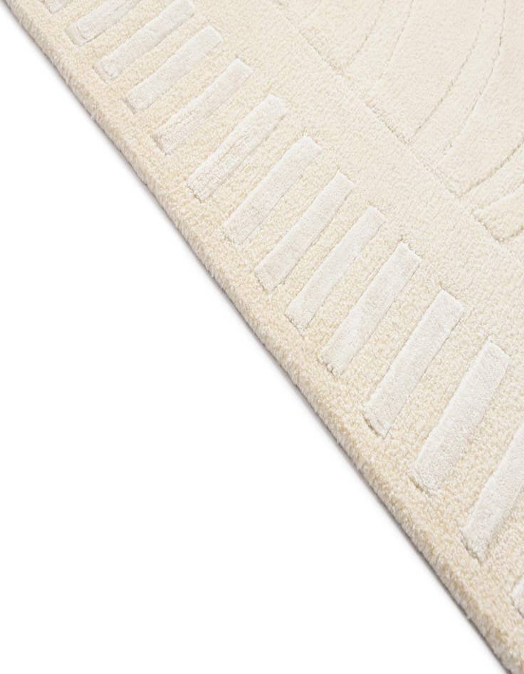 Detail image of  2' 9 x 10'  Hand Knotted Darya Wool Runner Rug