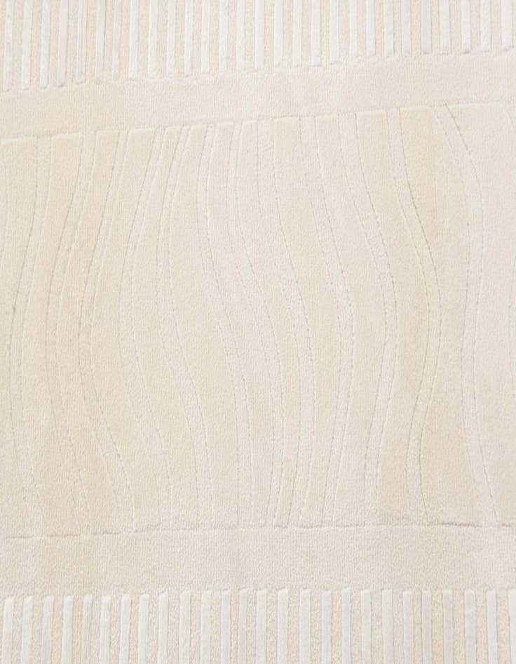 Detail image of  2' 9 x 10'  Hand Knotted Darya Wool Runner Rug